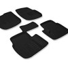 3D Kagu Floor Mat Compatible with Hyundai Creta 2023 | Complete Set | Custom Fit | BLACK